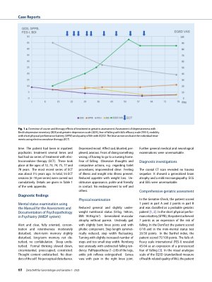 Vorschauseite 2: Depression as a major component of a gait disorder—Successful multimodal treatment including electroconvulsive therapy