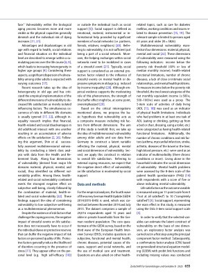 Vorschauseite 2: Multidimensional vulnerability among older adults in Germany