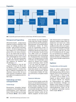 Vorschauseite 2: Therapieansprechen und Komplikationen von älteren Patienten mit ANCA(antineutrophile cytoplasmatische Antikörper)-assoziierten Vaskulitiden