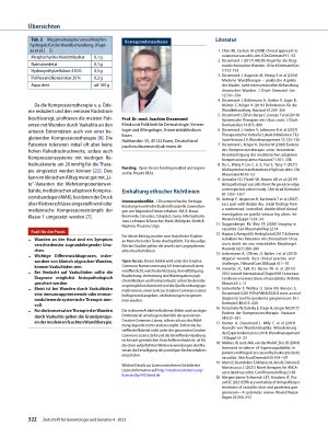 Vorschauseite 6: Wunden durch Vaskulitiden – aktuelle Klassifikation, Diagnostik und Therapie