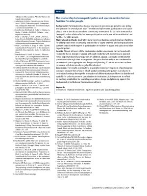 Vorschauseite 6: Das Verhältnis von Partizipation und Raum in stationären Altenhilfeeinrichtungen