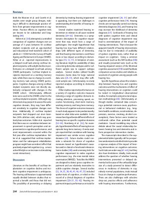 Vorschauseite 4: Do hearing loss interventions prevent dementia?