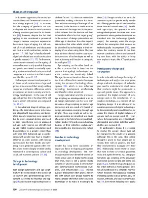 Vorschauseite 2: Age and gender in gerontechnology development