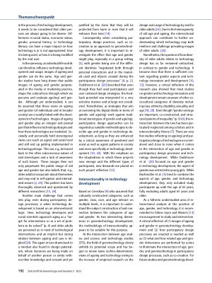 Vorschauseite 4: Age and gender in gerontechnology development