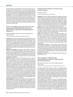 Vorschauseite 4: Abstracts der Jahrestagung der Österreichischen Gesellschaft für Geriatrie und Gerontologie „Trends in Geriatrie und Gerontologie“ 20. -22. April 2023, Salzburg