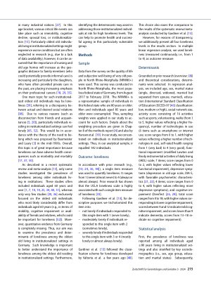 Vorschauseite 2: Prevalence and determinants of loneliness among the oldest old living in institutionalized settings