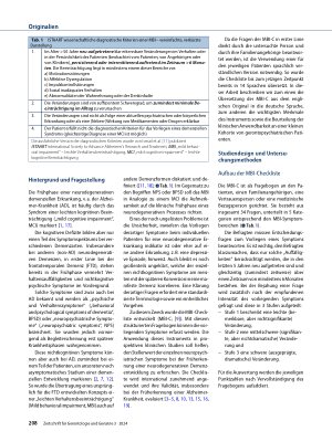 Vorschauseite 2: "Mild Behavioral Impairment"-Checkliste