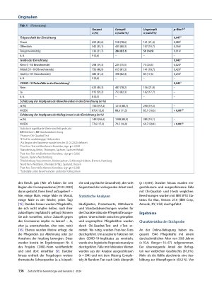 Vorschauseite 4: COVID-19-Impfstatus von Pflegenden und assoziierte Faktoren in der stationären Langzeitpflege