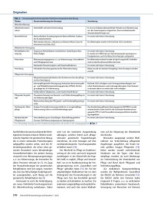 Vorschauseite 4: Gerontologie und geriatrische Aspekte im Koalitionsvertrag 2021