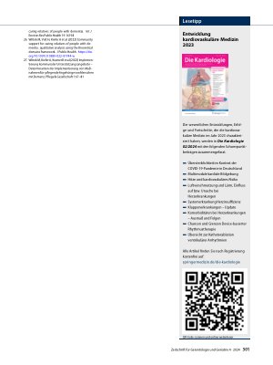 Vorschauseite 6: Implementation behavior of communities regarding relatives caring for people with dementia