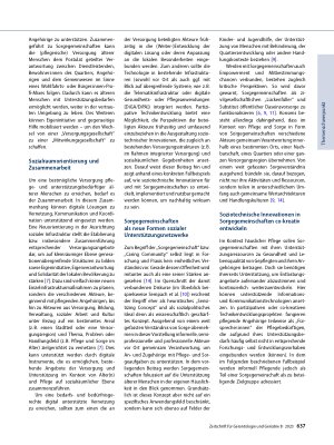 Vorschauseite 2: Soziotechnische Innovationen für Sorgegemeinschaften