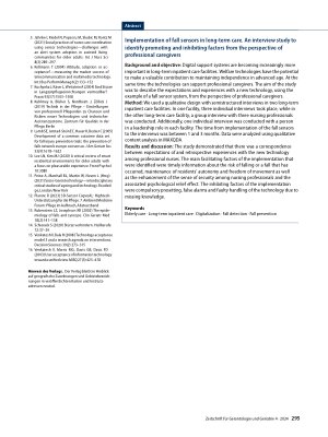 Vorschauseite 6: Implementierung einer Sturzsensorik in der Langzeitpflege