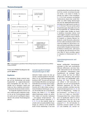 Vorschauseite 4: Soziale Netzwerke und Pflege von älteren lesbischen, schwulen, bisexuellen, trans* und inter* Personen
