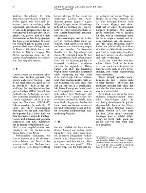 Vorschauseite 3: Nachruf auf Gustav A. Lienert