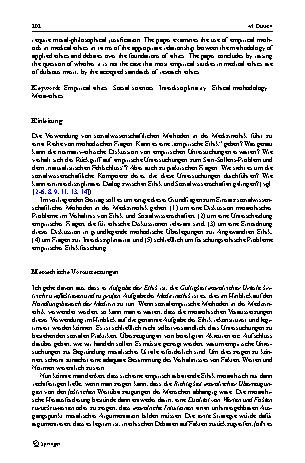 Vorschauseite 2: Wofür braucht die Medizinethik empirische Methoden?