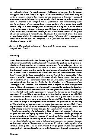 Vorschauseite 2: Menschenbilder und Anthropologie in der Bioethik