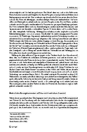 Vorschauseite 4: Nachdenken im Kinosessel? Bioethische Reflexion durch Filme als eine neue Möglichkeit der Diskussion von Standpunkten und Betroffenheit