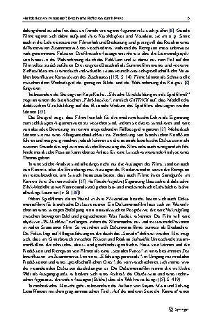 Vorschauseite 5: Nachdenken im Kinosessel? Bioethische Reflexion durch Filme als eine neue Möglichkeit der Diskussion von Standpunkten und Betroffenheit
