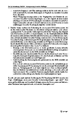 Vorschauseite 3: Die EU-Verordnung 536/2014: Neuregulierung klinischer Prüfungen von Arzneimitteln – „Unabhängige, universitäre klinische Arzneimittelprüfungen – quo vadis? “