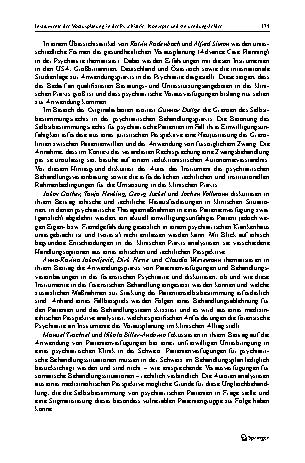 Vorschauseite 3: Instrumente der Vorausplanung in der Psychiatrie: Konzepte und Anwendungsfelder