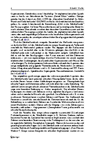 Vorschauseite 2: Dental Ethics – Ethik in der Zahnheilkunde
