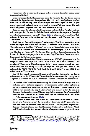 Vorschauseite 4: Dental Ethics – Ethik in der Zahnheilkunde