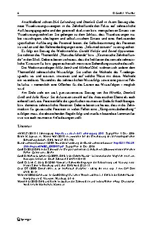 Vorschauseite 6: Dental Ethics – Ethik in der Zahnheilkunde