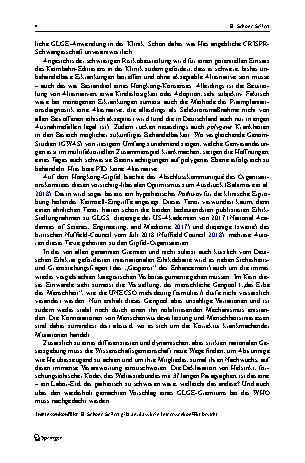 Vorschauseite 4: „Russisches Roulette“ in der Genforschung am Menschen?