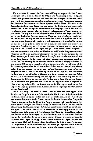 Vorschauseite 3: Pflege und Ethik. Aktuelle Herausforderungen