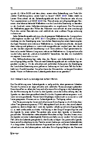 Vorschauseite 2: Kommentar I zum Fall: „Palliativversorgung und Transplantation – eine Unmöglichkeit?“