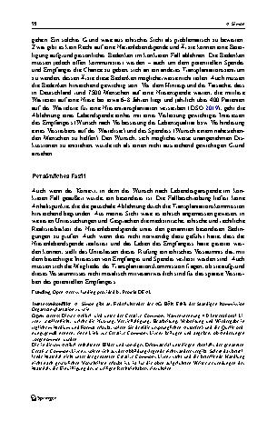 Vorschauseite 4: Kommentar I zum Fall: „Palliativversorgung und Transplantation – eine Unmöglichkeit?“