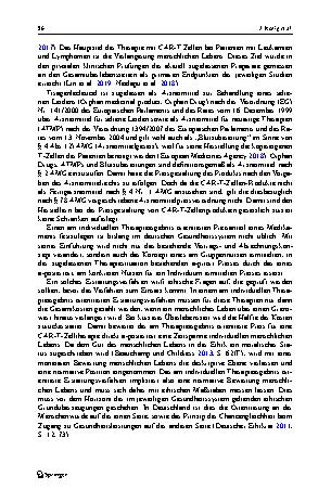 Vorschauseite 2: Am individuellen Therapieergebnis orientierte Erstattungsverfahren in der Onkologie: ethische Implikationen am Beispiel der CAR-T-Zelltherapie