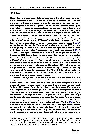 Vorschauseite 3: Reproduktive Autonomie oder verantwortliche Elternschaft? Kontrastierende ethische Begründungen des genetischen Anlageträger*innen-Screenings