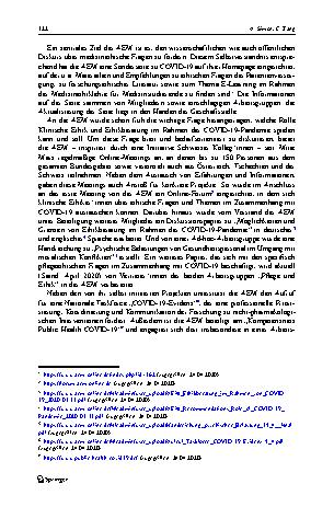 Vorschauseite 2: Herausforderungen und Chancen für die Arbeit der Akademie für Ethik in der Medizin angesichts der COVID-19-Pandemie