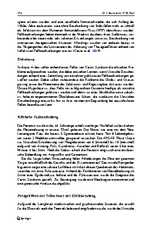 Vorschauseite 4: Über die Problematik der klinischen Entscheidungsfindung aufgrund von Fallbeschreibungen – ethische Implikationen am Beispiel eines Falls von Carmi Syndrom