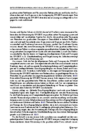 Vorschauseite 3: Soll die UN-Behindertenrechtskonvention in der psychiatrischen Praxis umgesetzt werden? Eine aktuelle Debatte in Großbritannien