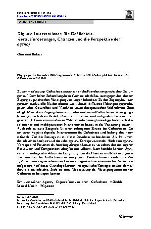 Vorschauseite 1: Digitale Interventionen für Geflüchtete. Herausforderungen, Chancen und die Perspektive der agency