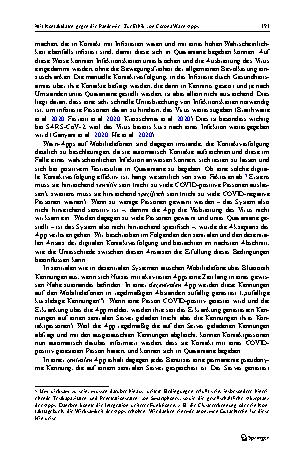 Vorschauseite 5: Mit Kontaktdaten gegen die Pandemie: Zur Ethik von Corona Warn-Apps
