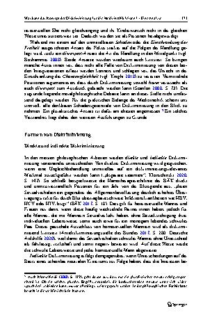 Vorschauseite 5: Was kann das Konzept der Diskriminierung für die Medizinethik leisten? – Eine Analyse