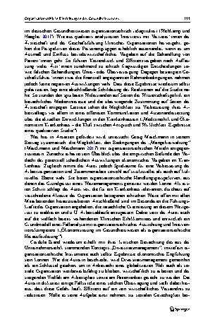 Vorschauseite 3: Organisationsethik in Einrichtungen des Gesundheitswesens