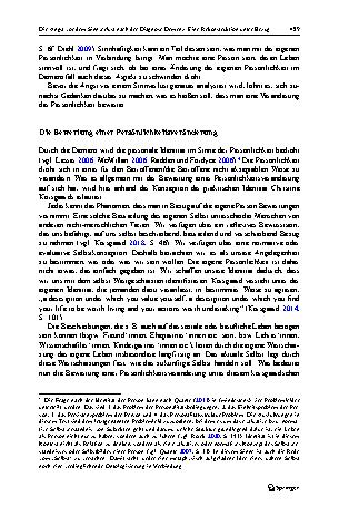 Vorschauseite 5: Die Angst vor dem Sinnverlust nach der Diagnose Demenz. Eine Rekonstruktion unter Bezug auf Susan Wolf