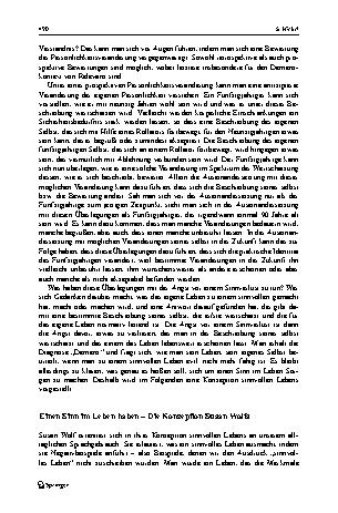 Vorschauseite 6: Die Angst vor dem Sinnverlust nach der Diagnose Demenz. Eine Rekonstruktion unter Bezug auf Susan Wolf