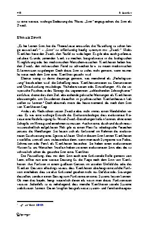 Vorschauseite 4: Krankheit und Sinn – einige philosophische Unterscheidungen