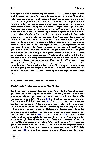 Vorschauseite 4: Selektion zum Wohl des zukünftigen Kindes?