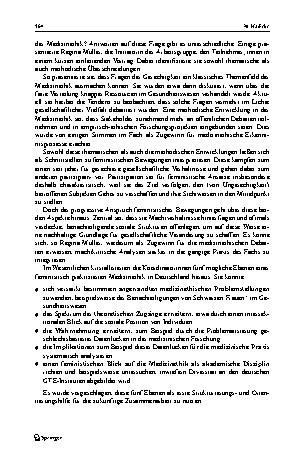 Vorschauseite 2: Auftakttreffen der neugegründeten Arbeitsgruppe „Feministische Perspektiven in der Medizinund Bioethik“ in der AEM