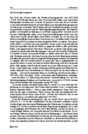 Vorschauseite 4: Warum kein Anspruch auf Suizidassistenz?