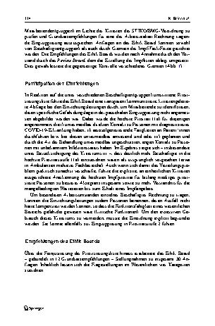 Vorschauseite 4: Priorisierung von Beschäftigten einer medizinischen Einrichtung der Maximalversorgung bei der Impfung gegen COVID-19: Herausforderungen und Lösungsansätze