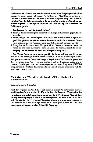 Vorschauseite 4: Mit welcher Haltung Haltung lehren? Skizzierung eines Umfrageprojekts