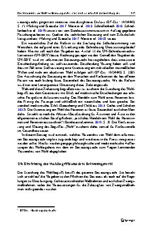 Vorschauseite 3: Das Verständnis von Wohl im Betreuungsrecht – eine Analyse anlässlich der Streichung des Wohlbegriffs aus dem reformierten Gesetz
