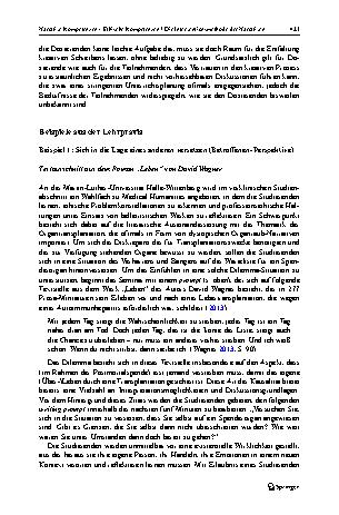 Vorschauseite 3: Narrative Kompetenzen = Ethische Kompetenzen? Die Interventionsmethode der Narrativen Medizin